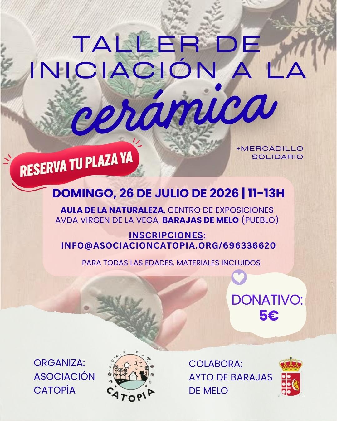 GRACIAS BARAJA DE MELO POR VOLCARSE EN NUESTRO TALLER DE CERÁMICA!
